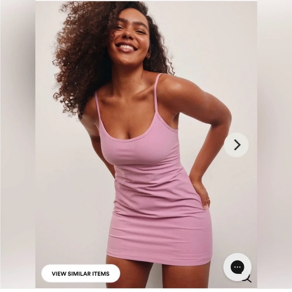 Beyond Yoga Pink Spacedye Essence Dress M $118 - Picture 1 of 11